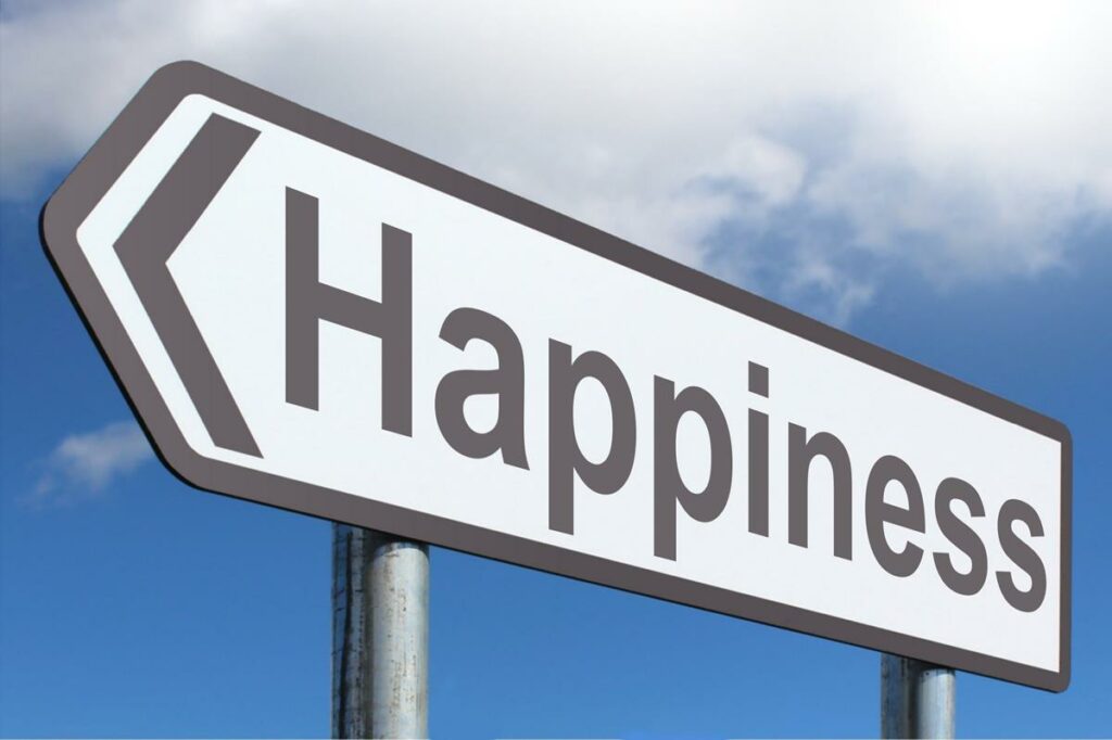 happiness sign how to be happy